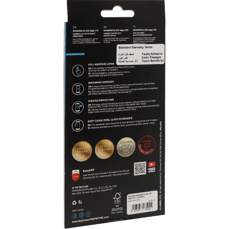 Diamond Glass Screen Protector for Xiaomi Redmi Note 13 4G