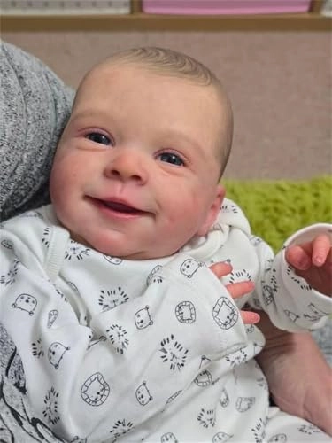 Reborn Baby Doll - 18 inches Vinyl Silicone Girl Ages 3+