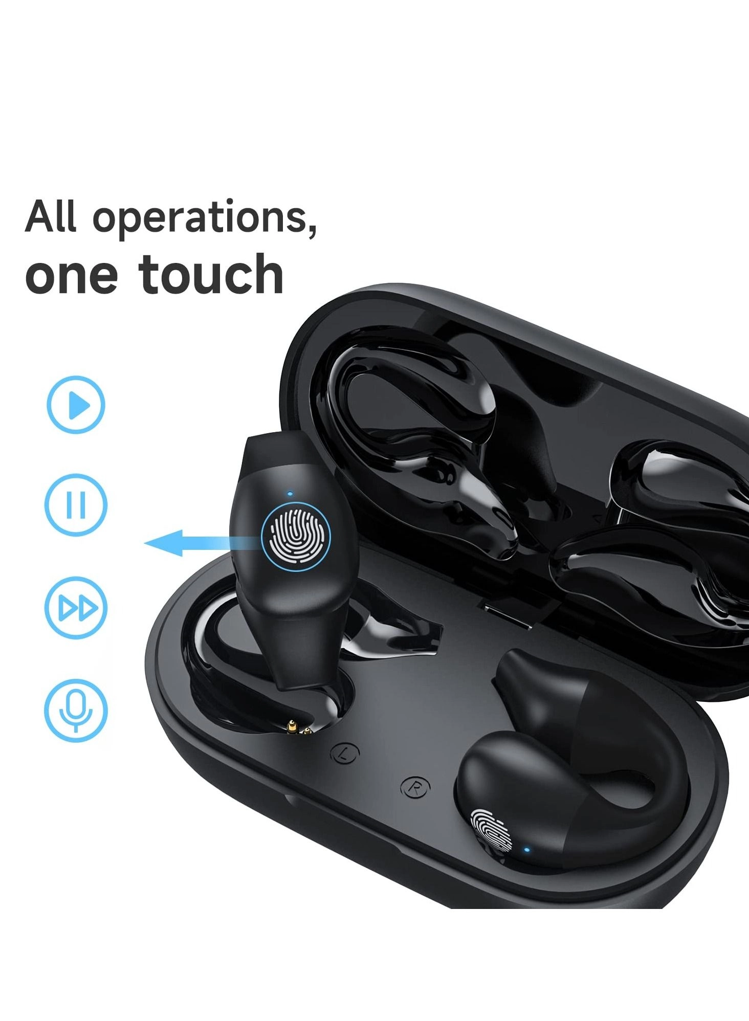 Bone Conduction Headphones Wireless Headphone