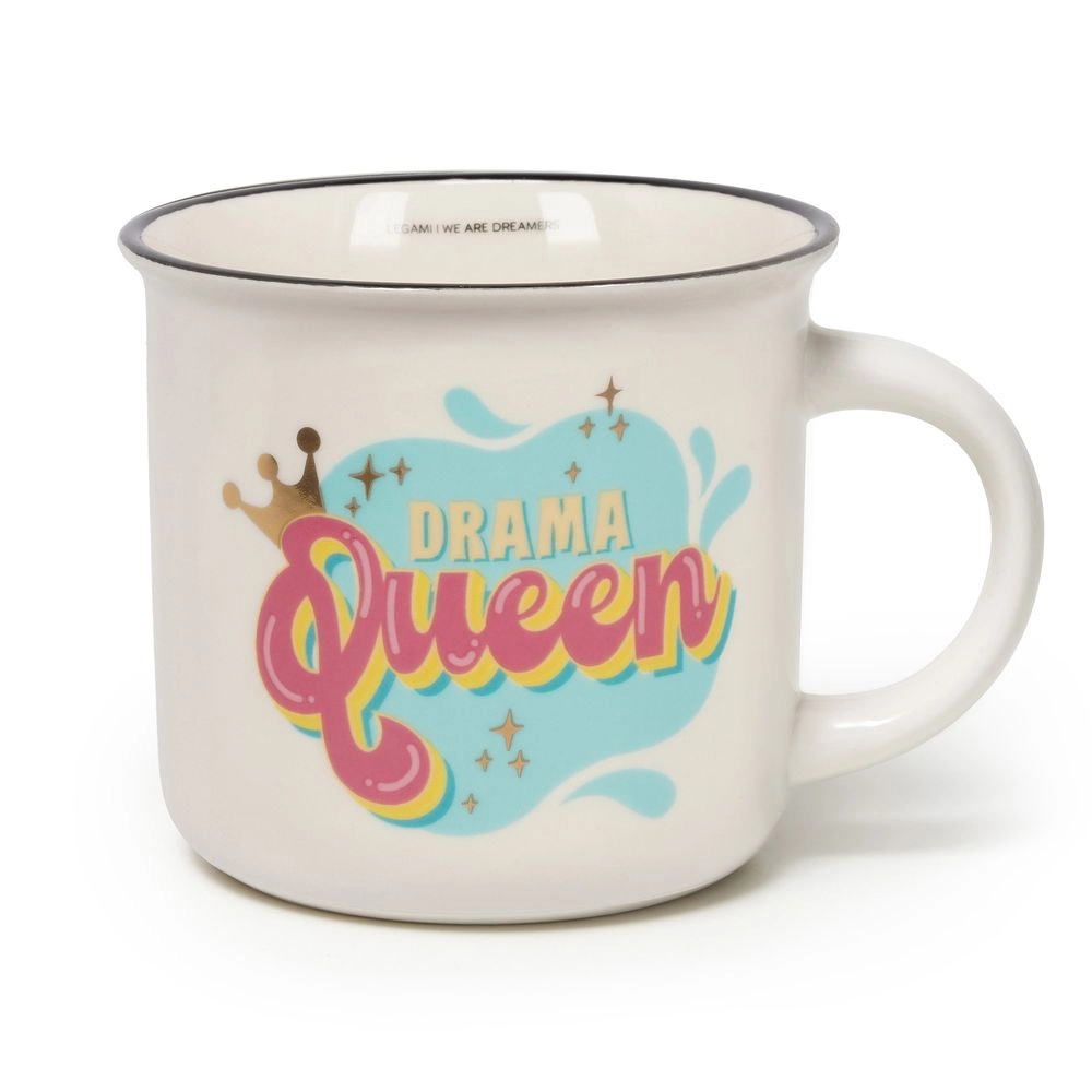 Legami Cup-Puccino Drama Queen Porcelain Mug - 350 ml
