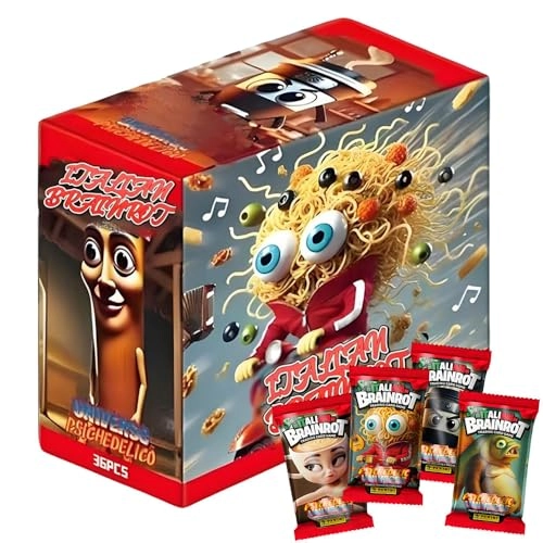 Italian Brain Red Trading Card Set - 6 months - 2 years 180 pieces