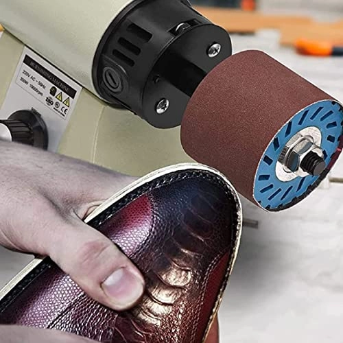 Leather Polishing Burnishing Machine