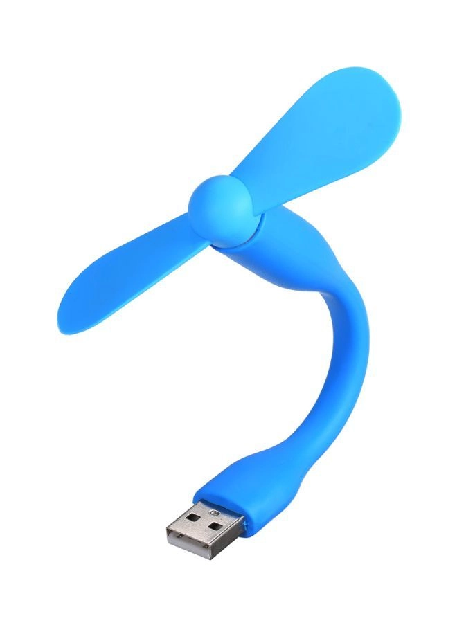 NIBEMINENT Mini USB Fan - Blue