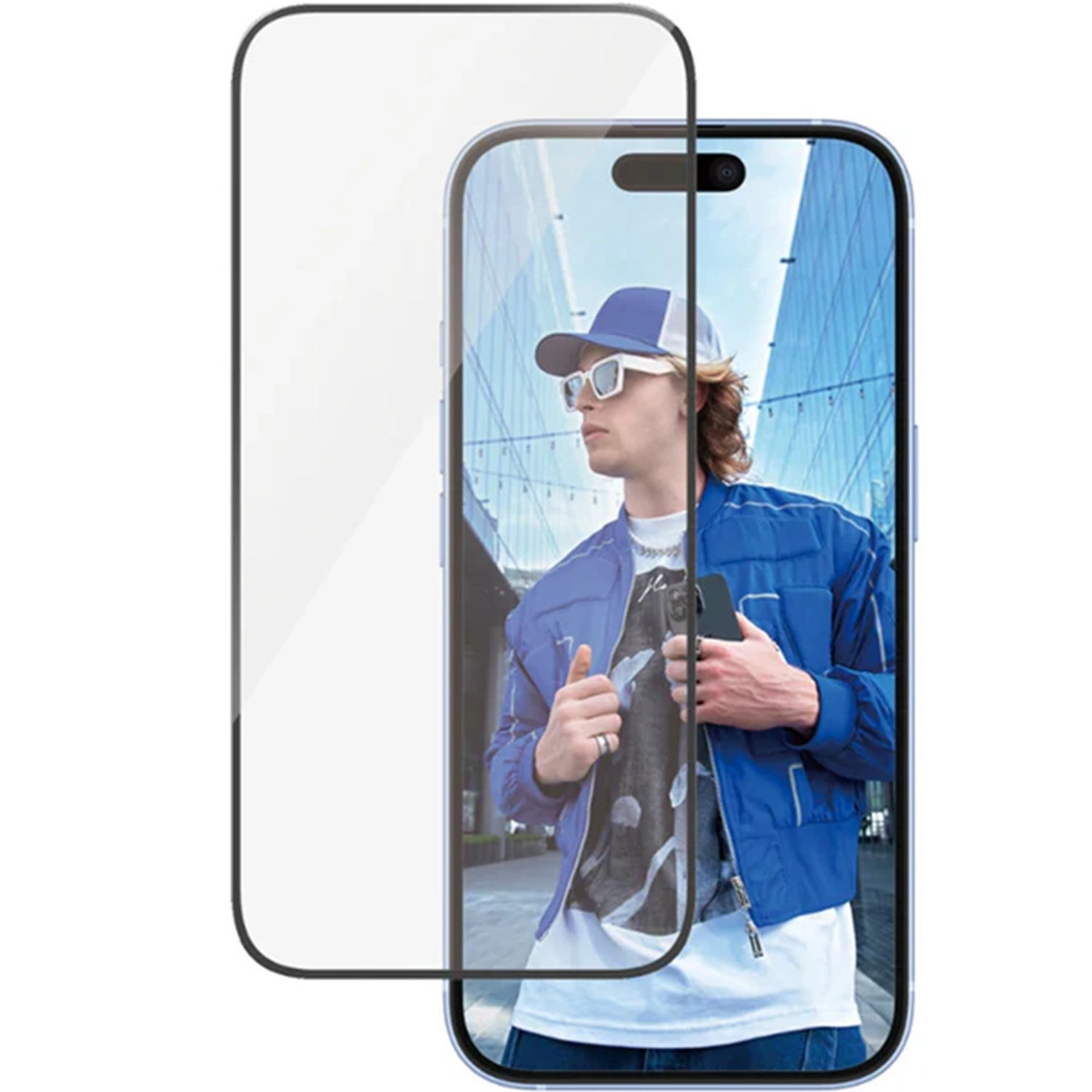 Clear Tempered Glass Screen Protector for iPhone 16 Pro