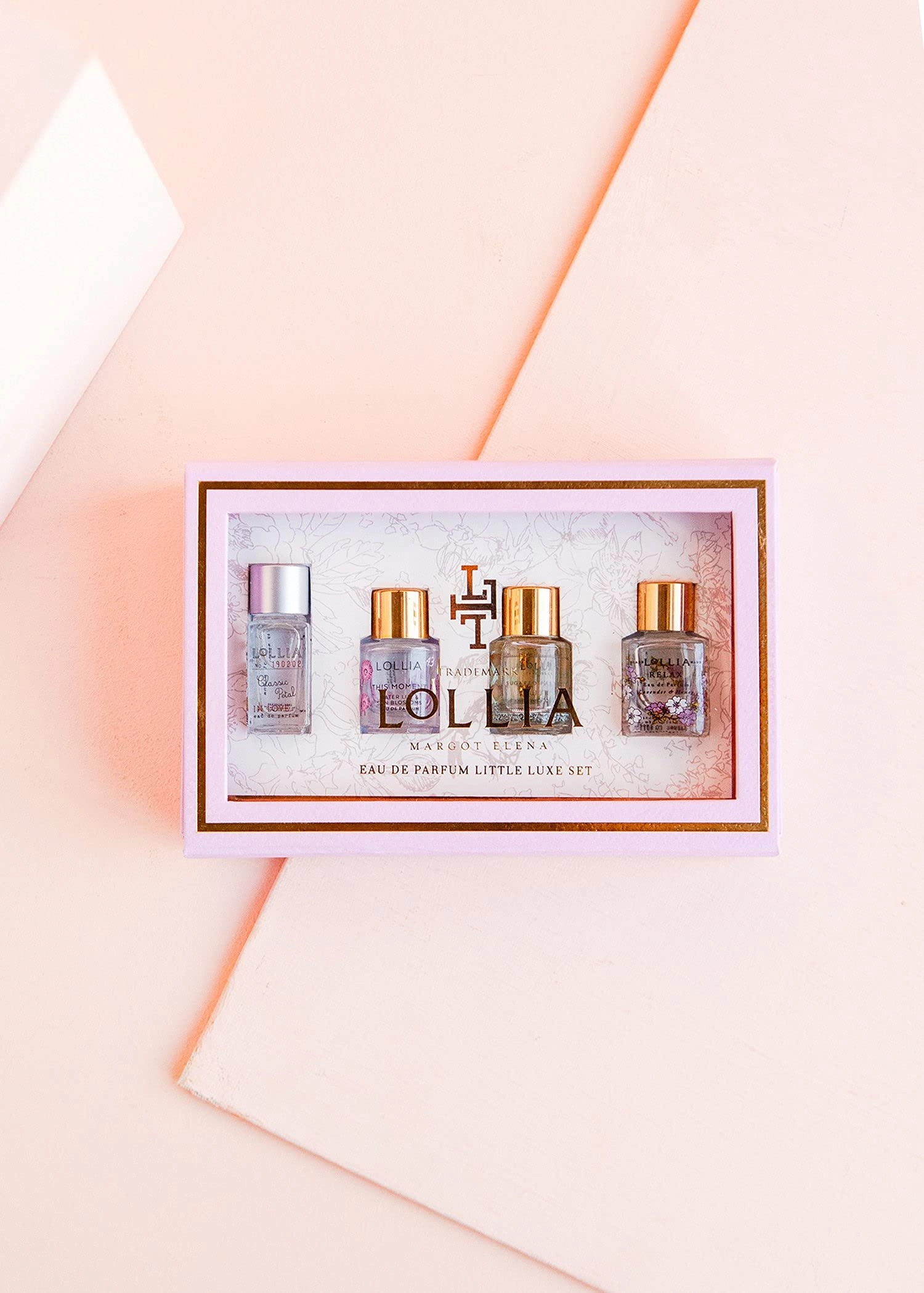 LOLLIA In Love Little Luxe + This Moment Little Luxe + Wish Little Luxe + Relax Little Luxe - Eau de Parfum 4 Fluid Ounces