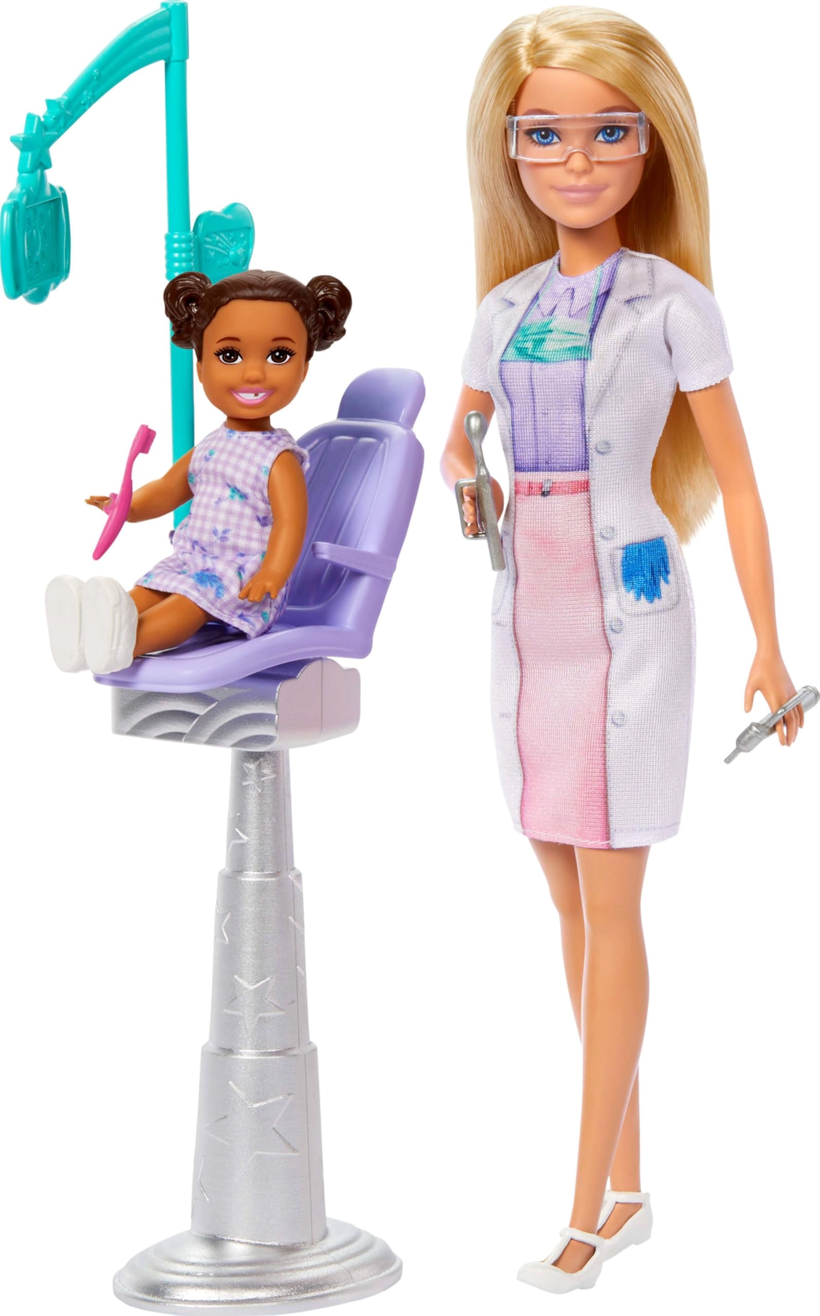 Barbie Dentist - Blonde Blue Dress Ages 3+