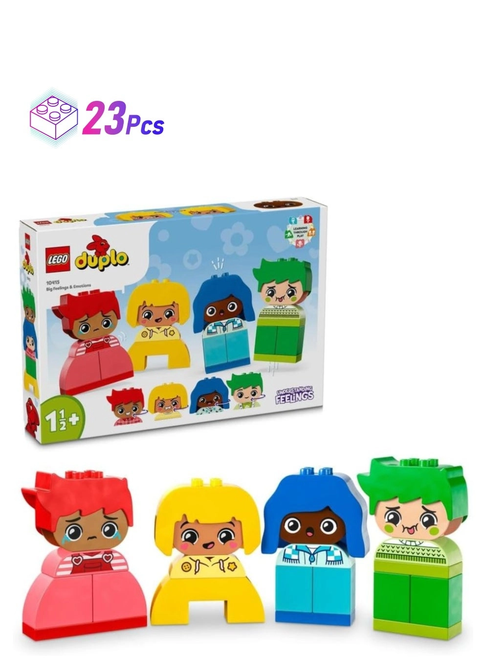 LEGO Duplo My First Big Feelings And Emotions - 18-24 Months