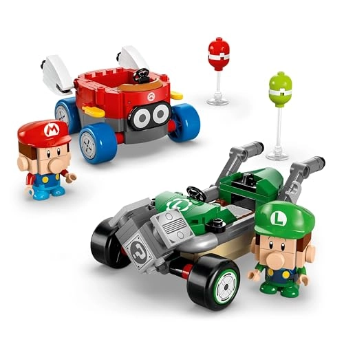 Super Mario Mario Kart Baby Mario vs. Baby Luigi (72034)