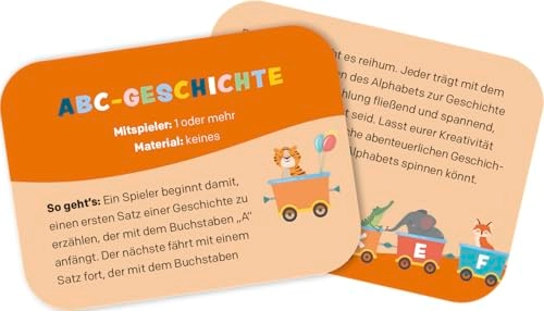 Sind wir bald da? - German Kinder ab 5 Jahren 25 Karten