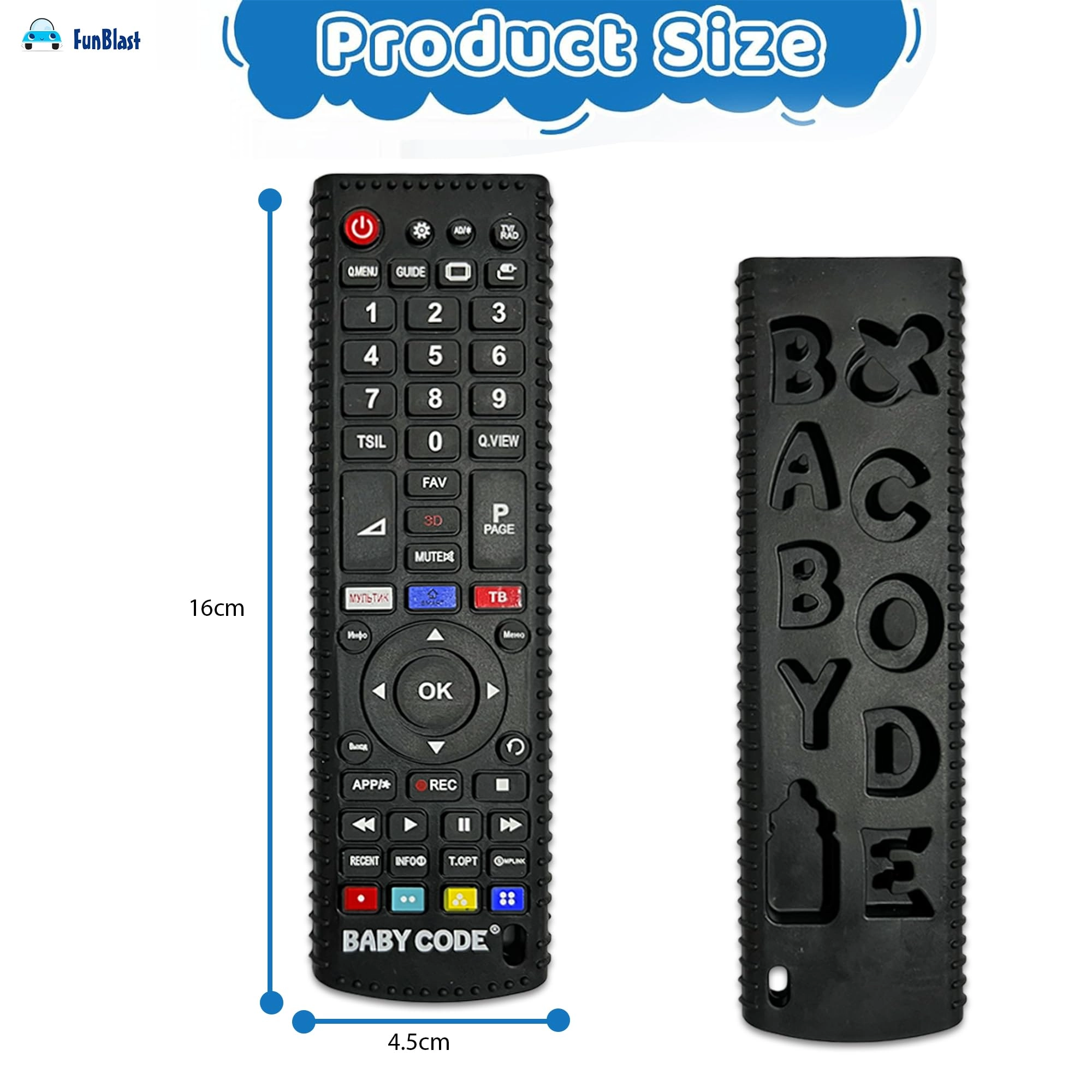 Remote Teether - Silicone