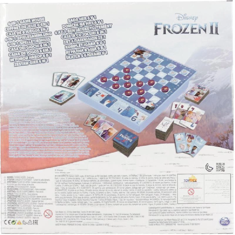 Frozen II - 6-in-1 House Strategy Game