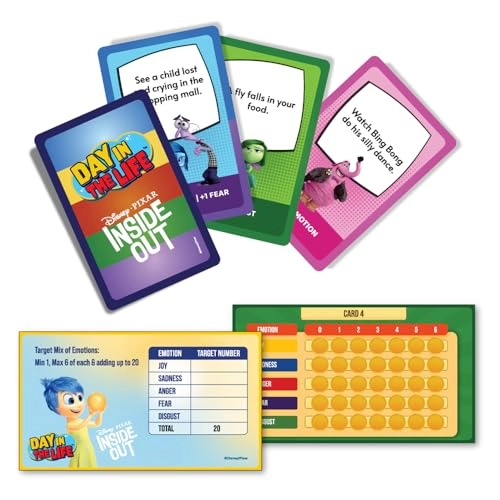 Day in The Life Card Game: Disney Pixar Inside Out