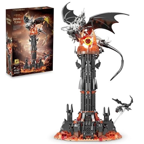 TOY PLAYER Dark Tower - Compatible with Lego Light