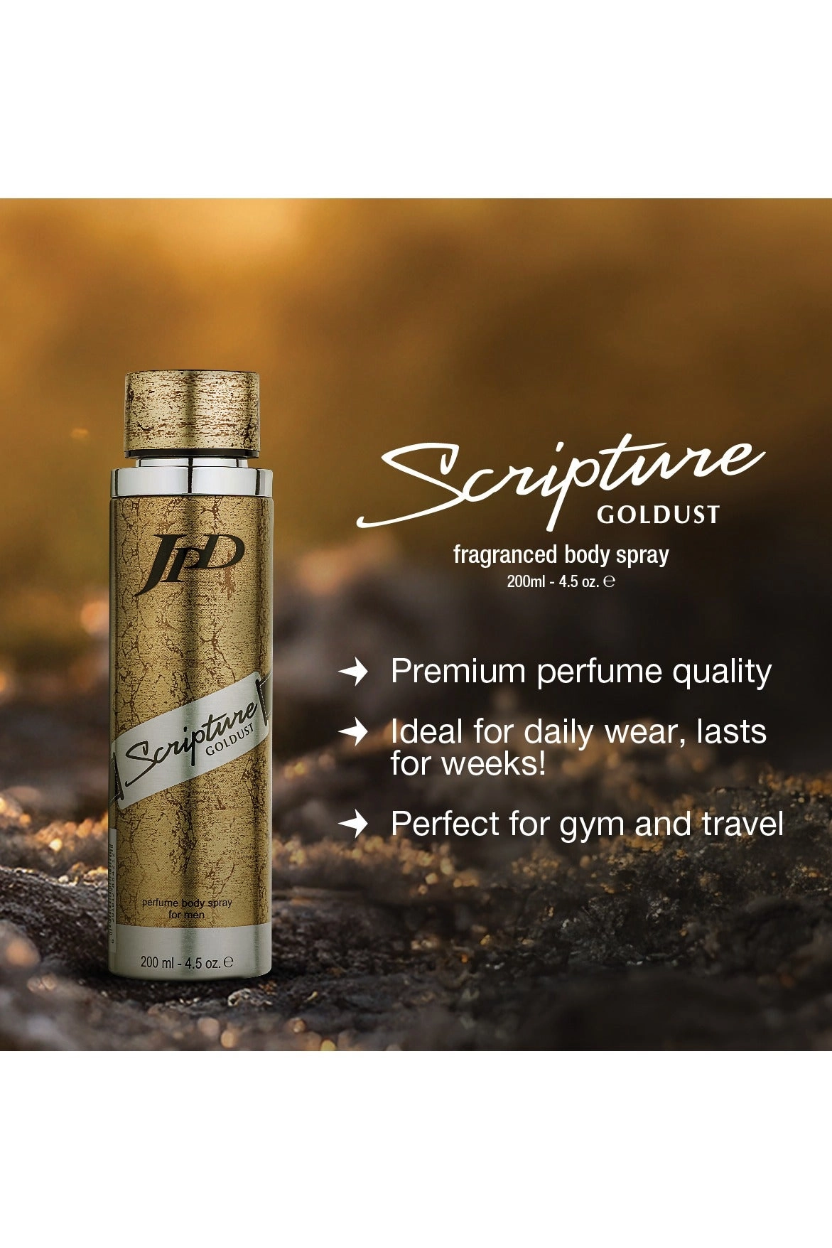 Scripture Goldust - Eau de Toilette 100ml + Body Spray - 200ml