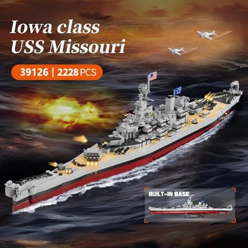 USS Missouri (BB-63) (39126) - Creative Building Blocks