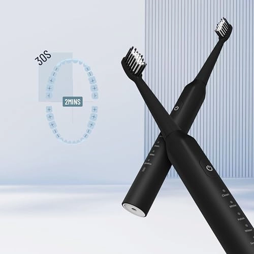 W-Sonic Electric Toothbrush - 20000 Vibrations per Minutes IPX7 50 Days Battery Life