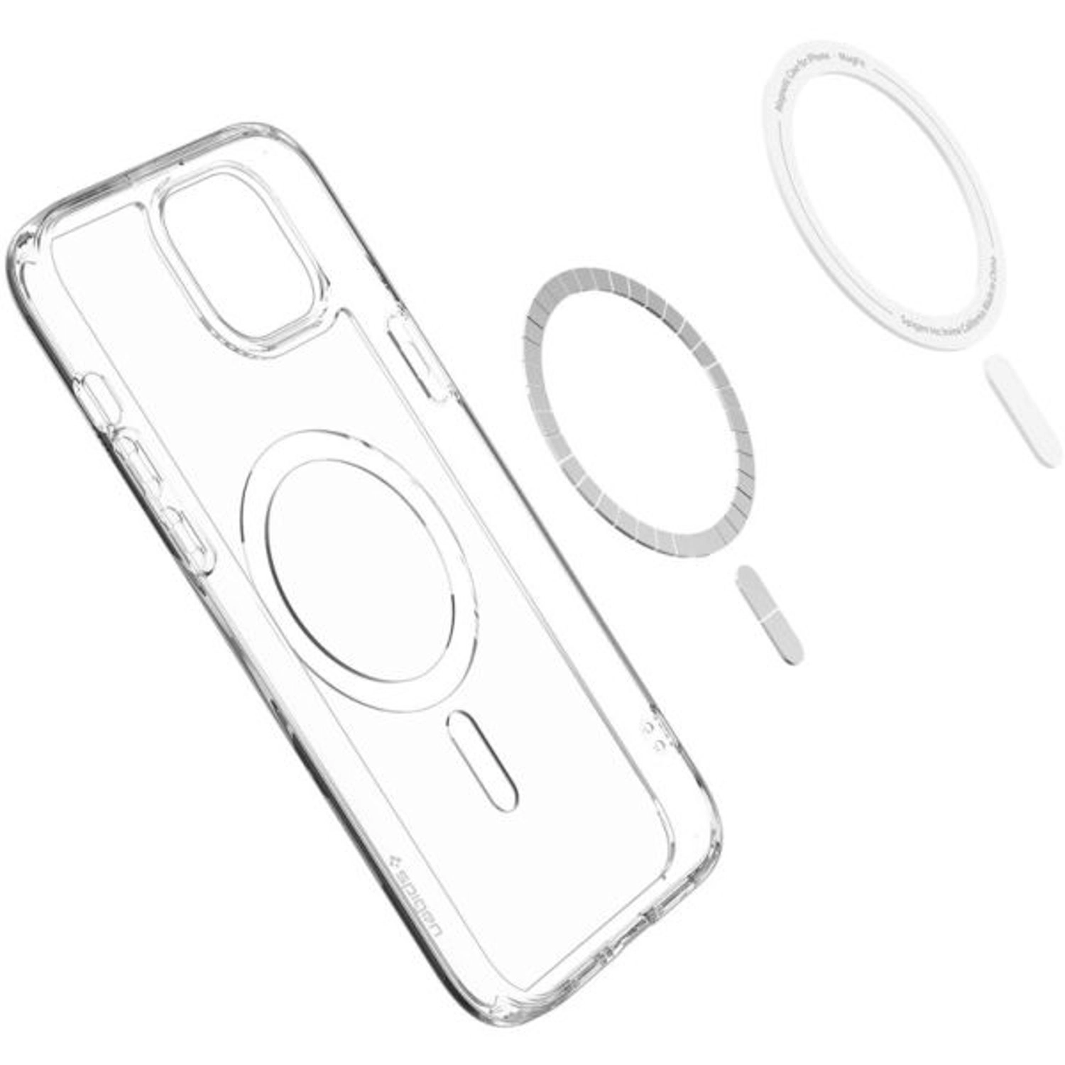 Crystal Hybrid Back Cover for iPhone 15