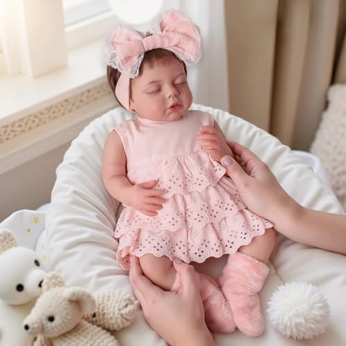 Reborn Baby Doll - 20 Inch Vinyl Sleeping Ages 3+
