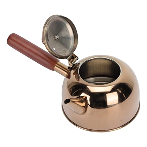 Kettle Tea Teapot - Stainless steel, wood 500ML