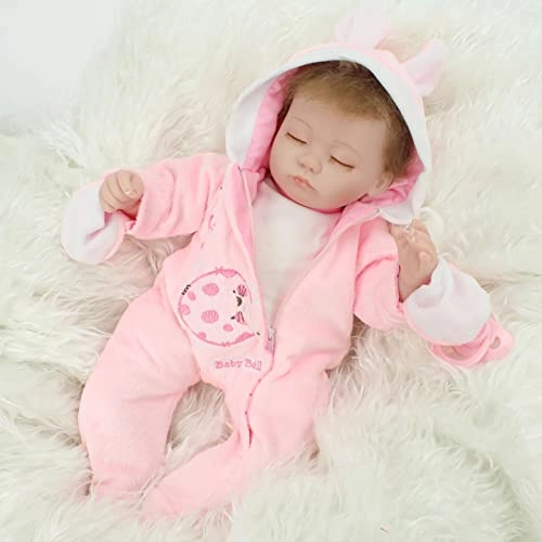 Reborn Baby Doll - 18 Inch 45cm Soft Vinyl Girl