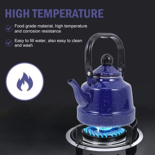 Enamel Tea Kettle - Enamel