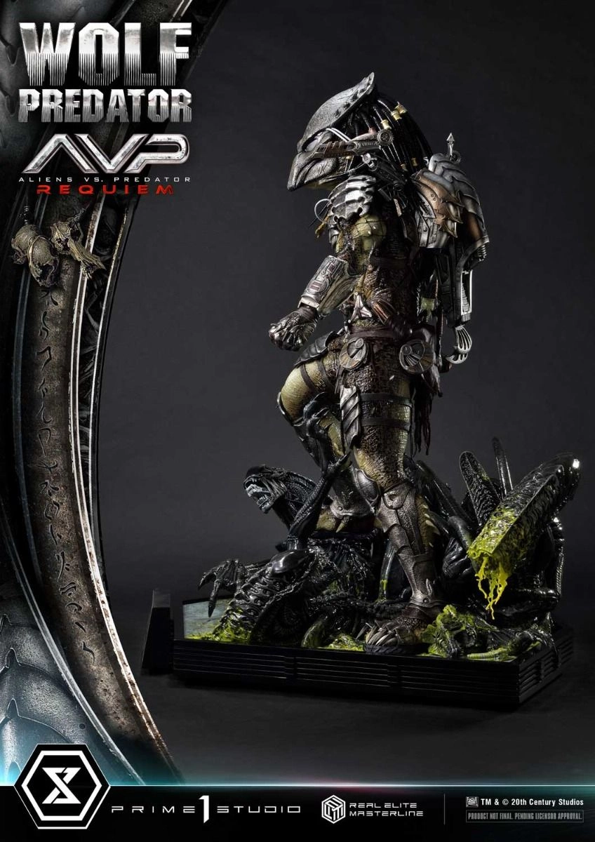 Requiem Wolf Predator - Aliens vs Predator - H:95cm