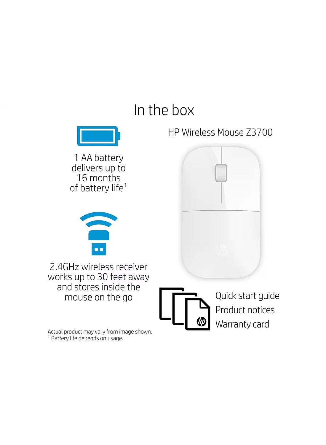 Z3700 Mouse - Wireless