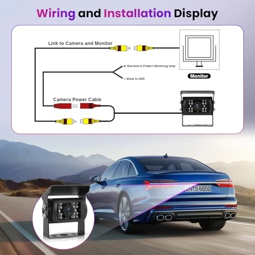 Rear View Camera - IR Night Vision 720P