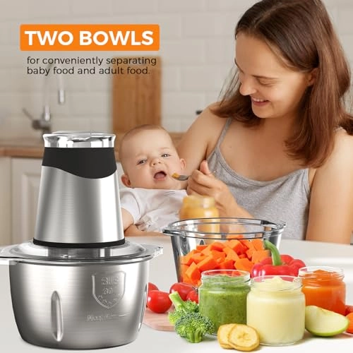 Electric Food Chopper - 1.8L 220 Volts (AC)