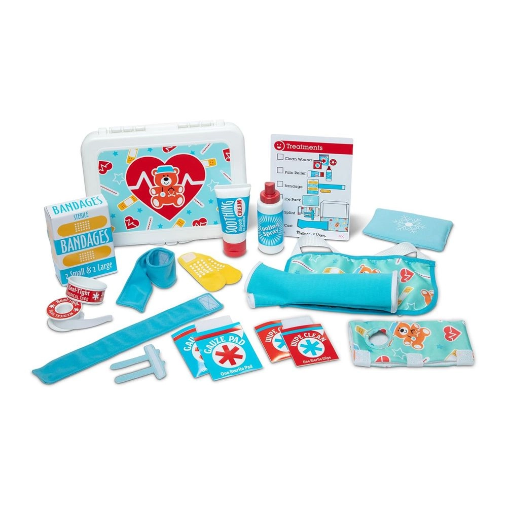 Get Well First Aid Kit Play Set - 25 pcs (622-MD30601)
