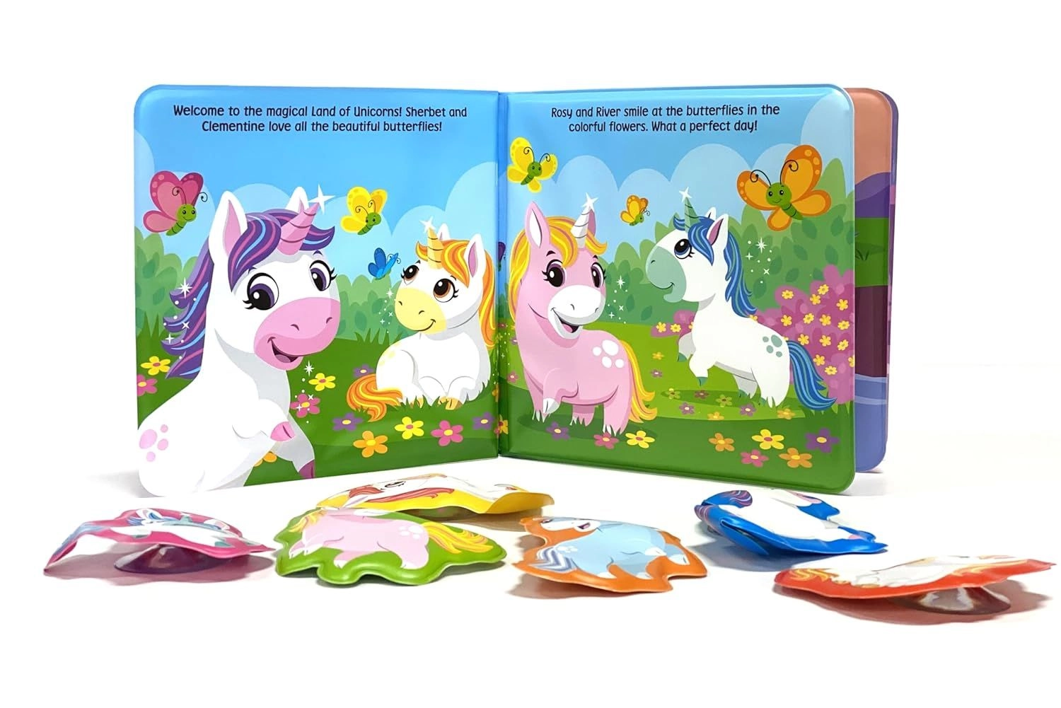 Unicorns Bathtime Book