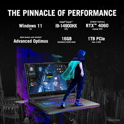 ROG Strix G16 G614JVR-I9161G - 16'' Core i9-14900HX 16GB DDR5 1 TB SSD