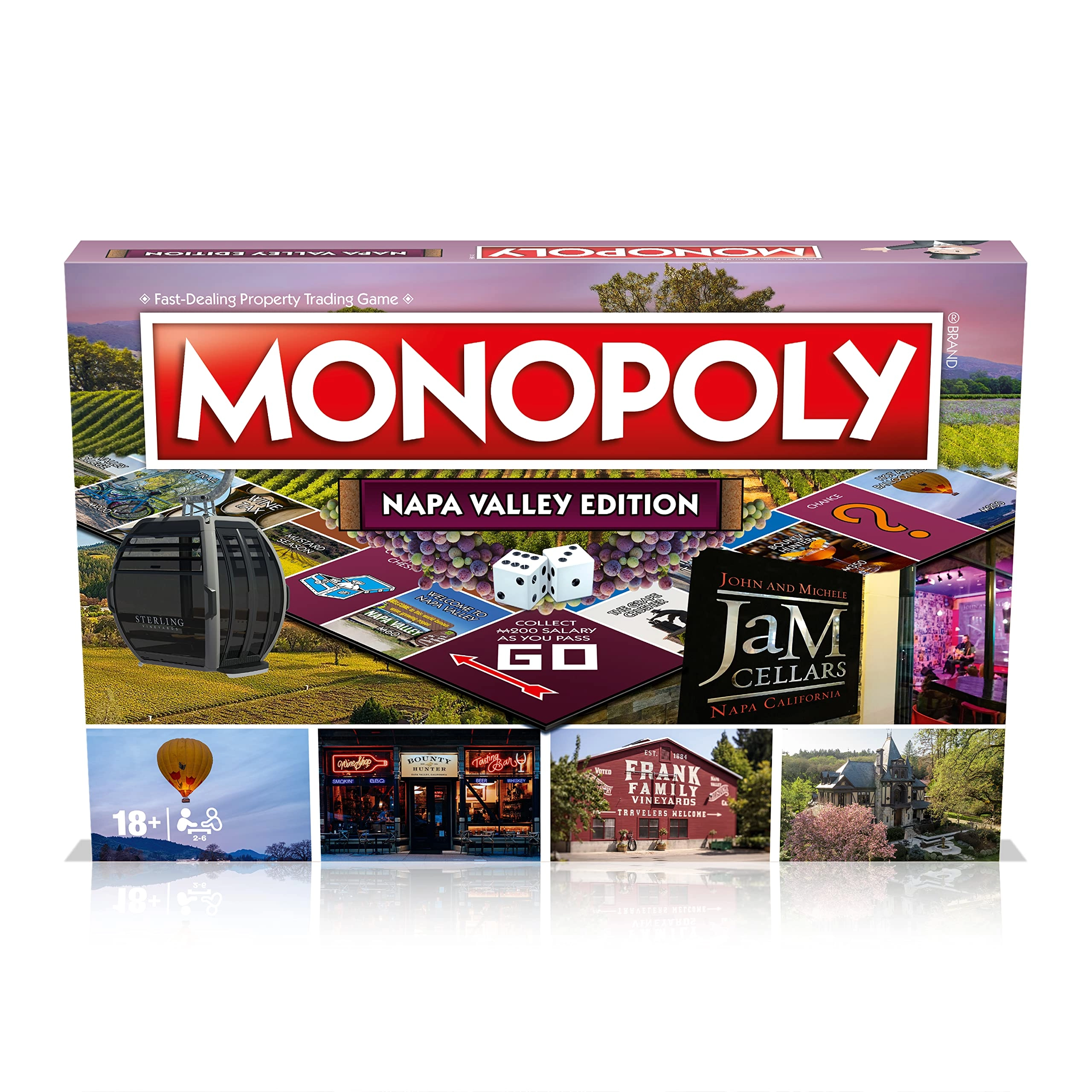 Top Trumps Monopoly: Napa Valley Edition