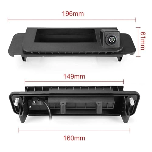 Reversing Camera - RCA interface PAL 512(H)X582(V); NTSC 512(H)X492(V)