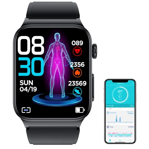 Fitness Activity Monitor - Heart Rate Blood Oxygen Blood Pressure