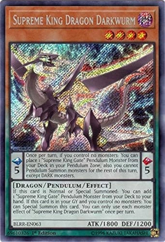 Supreme King Dragon Darkwurm BLRR-EN063 - 1st Edition