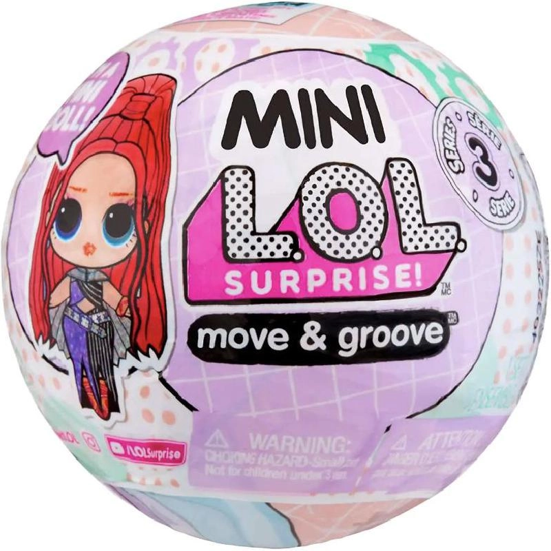 MGA Entertainment Series 3: Move & Groove in PDQ - Mini Plastic Ages 3+