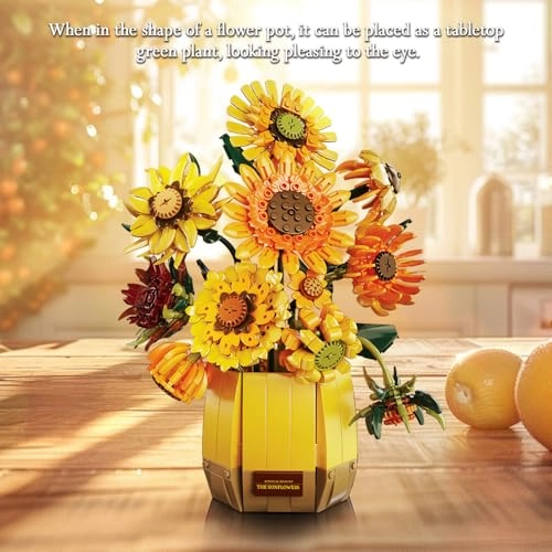 Sunflower Blocks Set (G8907) - 2-in-1 STEM