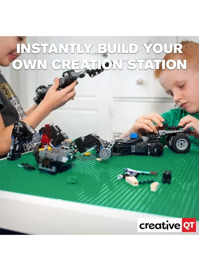 Peel-and-Stick Stackable Baseplates - 4 pcs