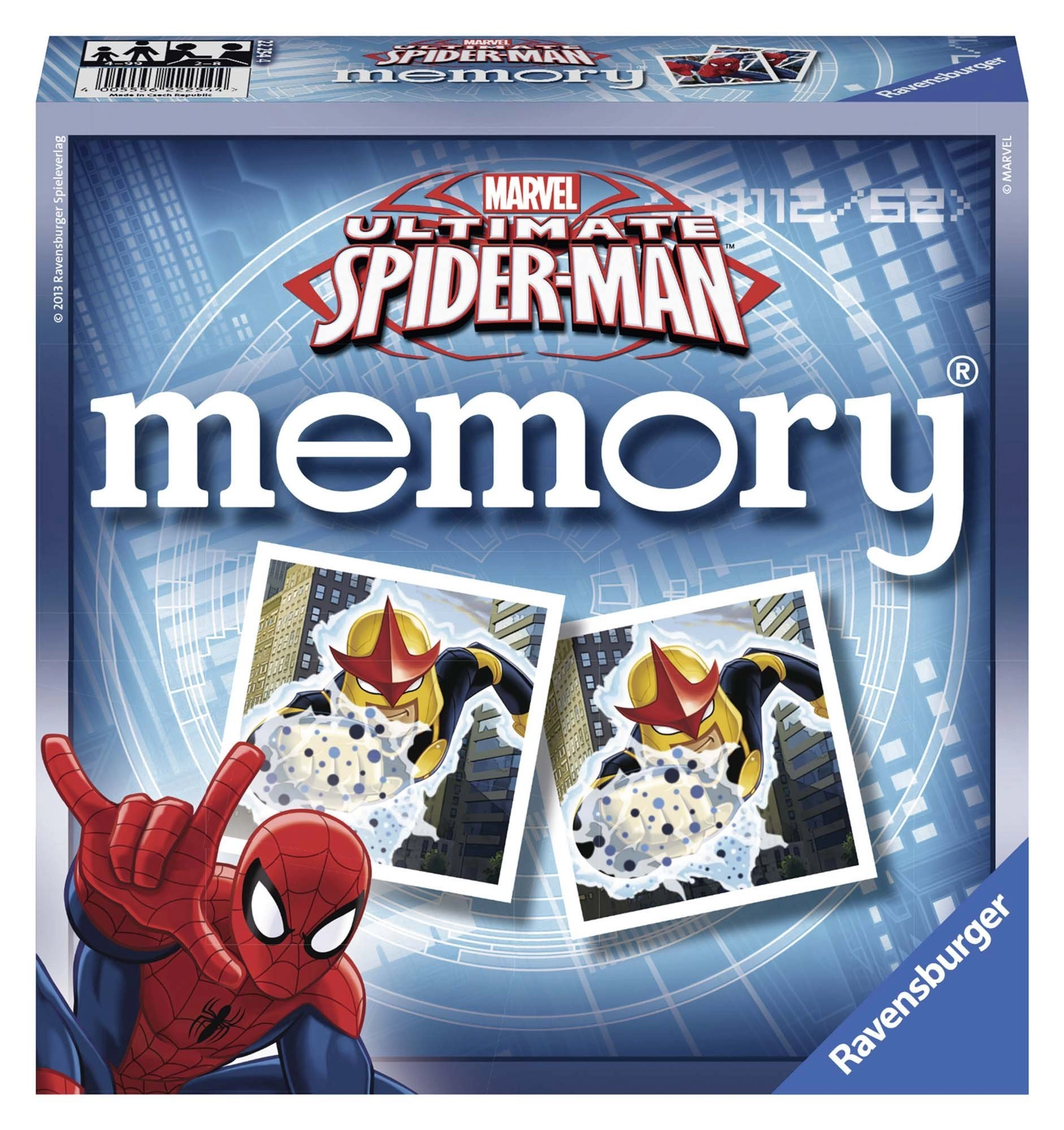 Ravensburger Grand Memory Ultimate Spiderman - 4 years old 72 pieces