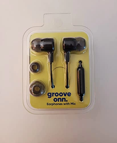 Groove Earphones with Mic Wired Earphone