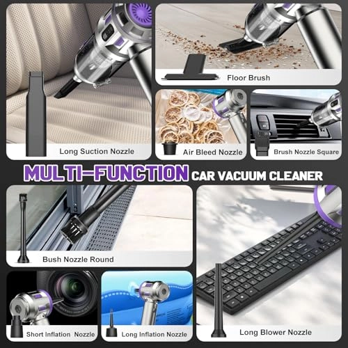 Handheld Vacuum Cleaner - 6000 mAh