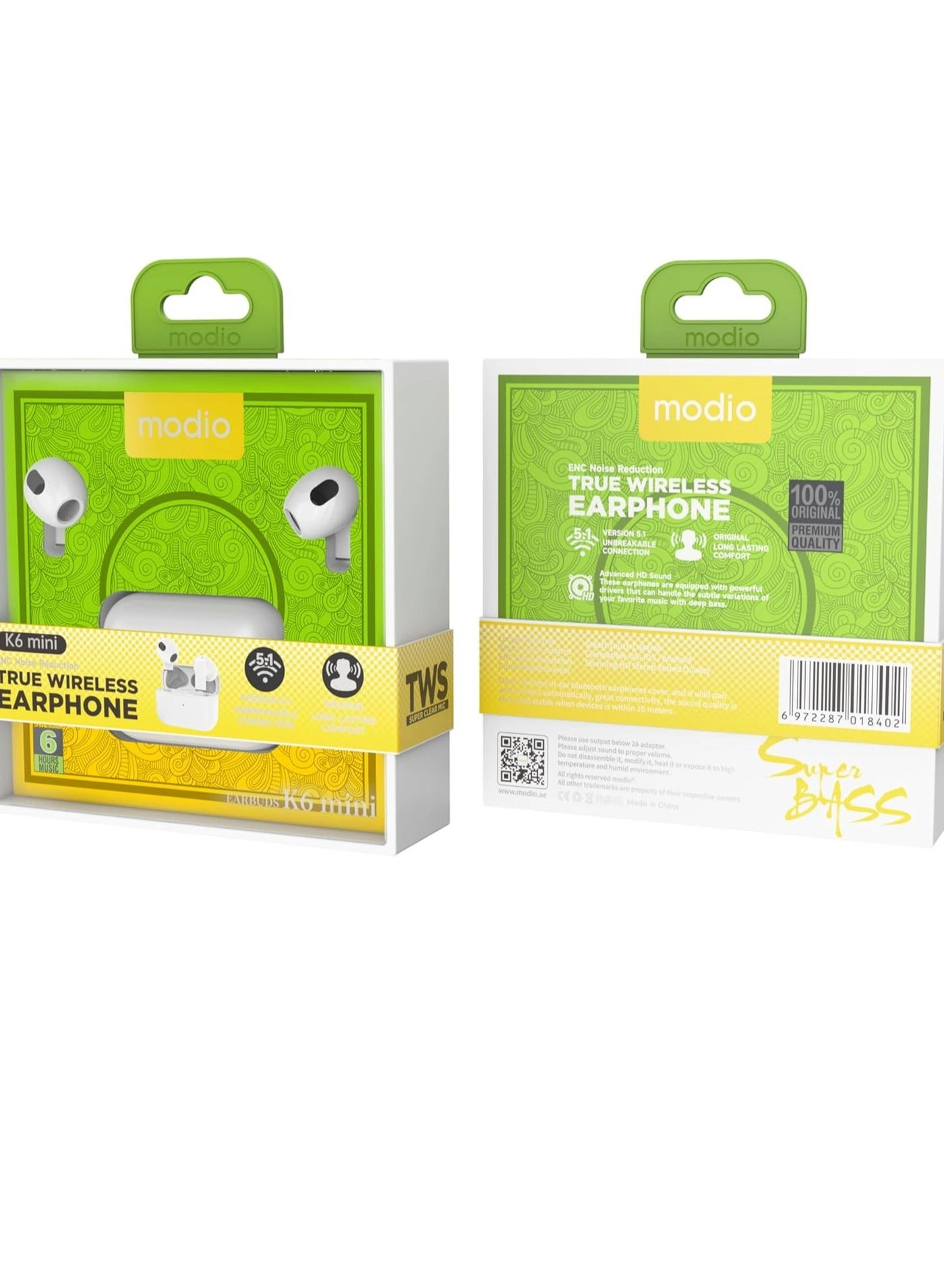 K6 Mini Wireless Earbud