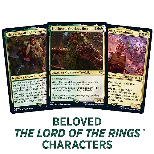 The Lord of the Rings Tales of Middle-earth Food and Fellowship Commander Deck - 100pcs
