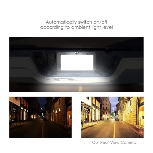 Reverse car rear view camera - Night vision Wired 720 x 540 pixels