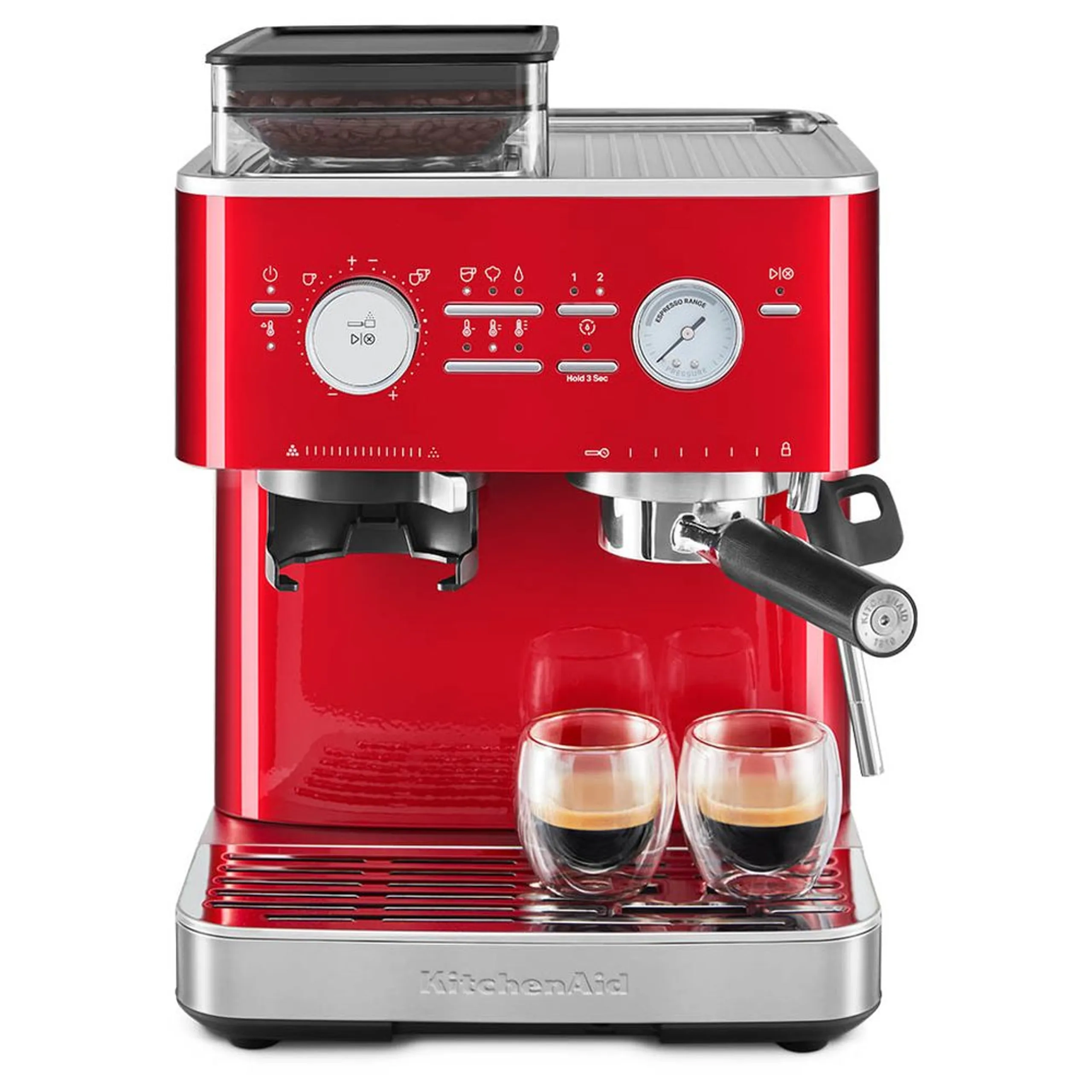 Semi Automatic - Conical Burr Grinder Steam Wand 5KES6551BSX