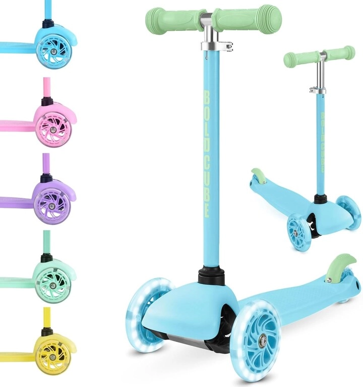 Teeny 3-Wheel Kick Scooter – LED