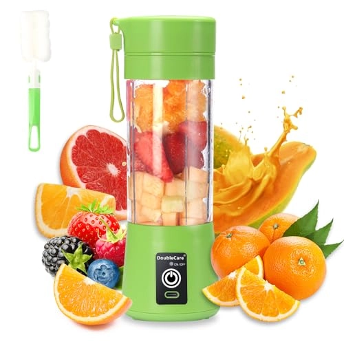 Portable Blender Cup - Electric USB Juicer Mini Six Blades