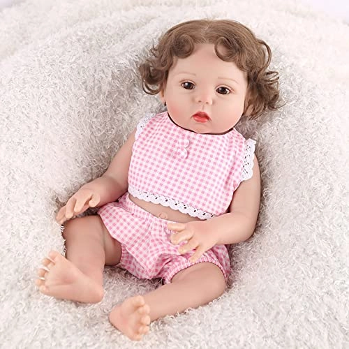Reborn Baby Doll - 18 Inch 45cm Soft Vinyl Girl