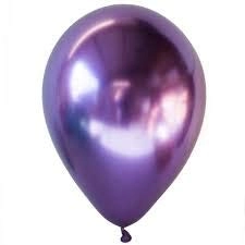 Chrome Metallic Balloons - 100 Count Baby Shower, Birthday, Christmas, New Year, Valentine's Day, Wedding